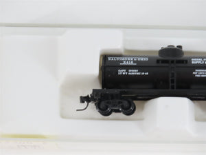 Z Kadee Micro-Trains MTL 14406-2 B&O Baltimore & Ohio Single Dome Tank Car #X416