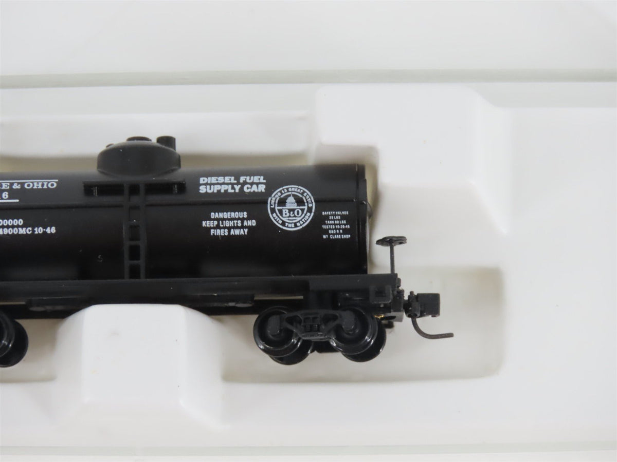Z Kadee Micro-Trains MTL 14406-2 B&amp;O Baltimore &amp; Ohio Single Dome Tank Car #X416