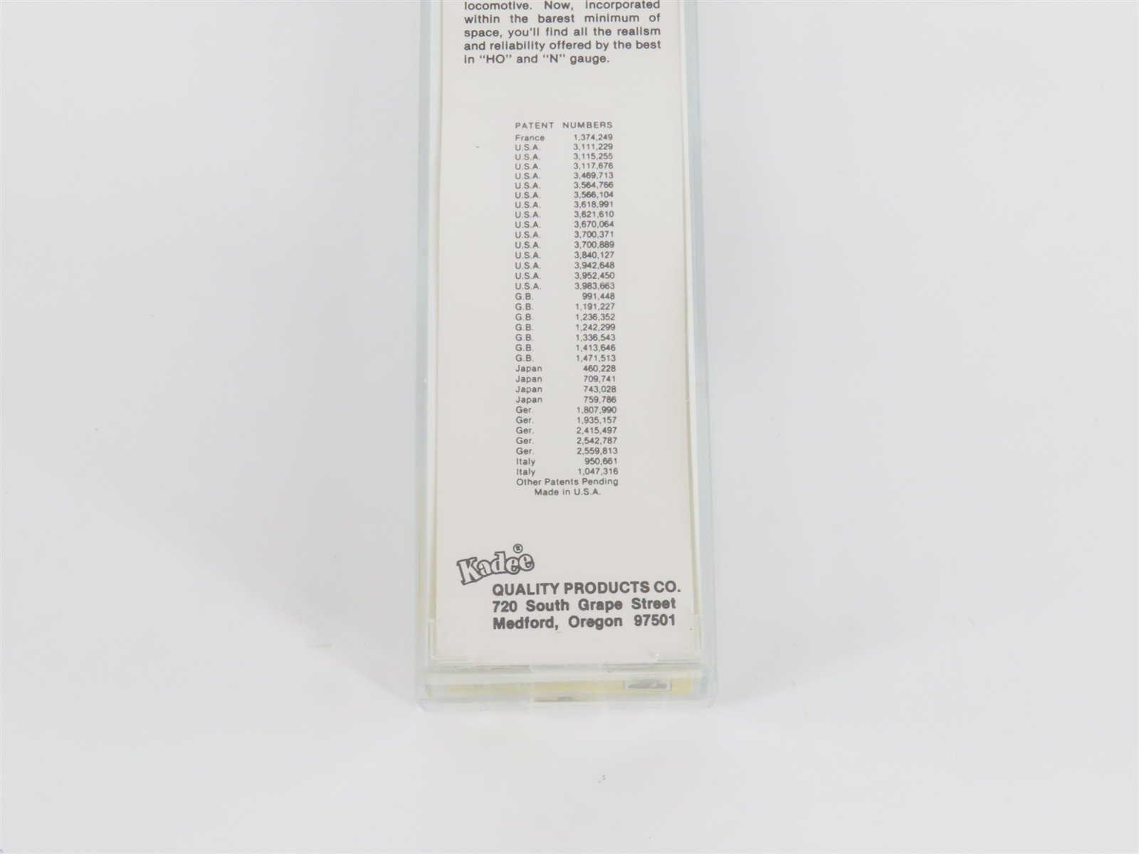 Z Kadee Micro-Trains MTL 14406-2 B&O Baltimore & Ohio Single Dome Tank Car #X416