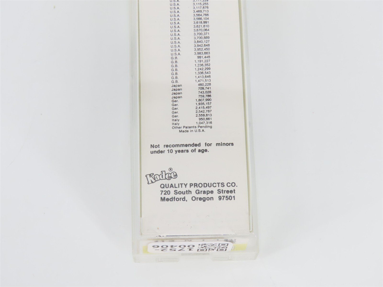 Z Kadee Micro-Trains MTL 14406 B&O Baltimore & Ohio Single Dome Tank Car #X416