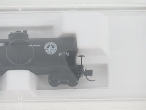 Z Scale Micro-Trains MTL 14406-2 B&O Baltimore & Ohio Single Dome Tank Car #X417