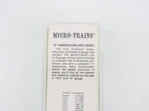 Z Kadee Micro-Trains MTL 14407-2 CB&Q Burlington Route Single Dome Tank Car
