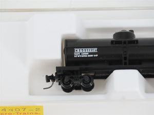 Z Kadee Micro-Trains MTL 14407-2 CB&Q Burlington Route Single Dome Tank Car