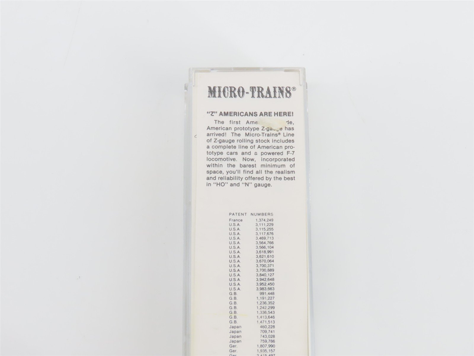 Z Scale Kadee Micro-Trains MTL 14405 UP Union Pacific Single Dome Tank Car 70117