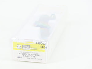 Z Scale Micro-Trains MTL 14402 ATSF Santa Fe 39' Single Dome Tank Car #100938
