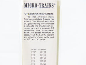 Z Kadee Micro-Trains MTL 14403-2 UTLX Union Tank Single Dome Tank Car #73327