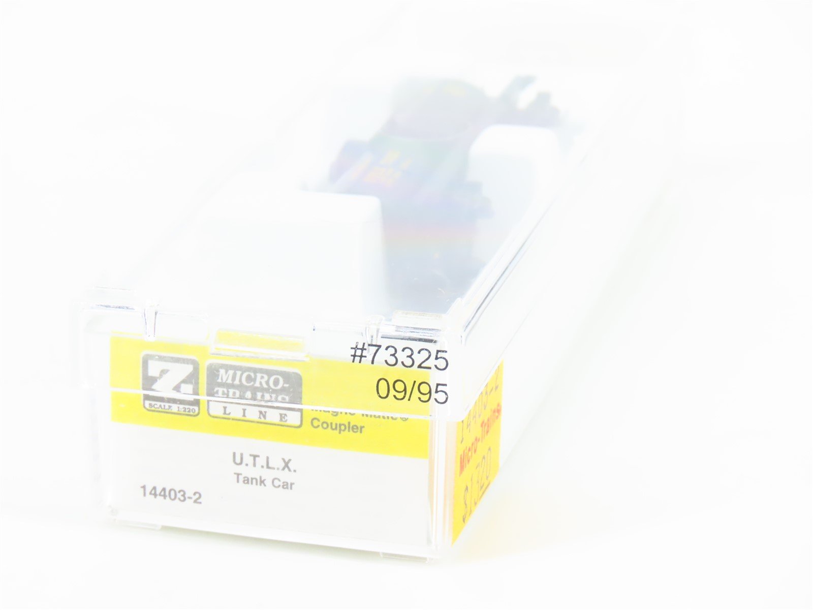 Z Scale Micro-Trains MTL 14403-2 UTLX Union Tank Single Dome Tank Car #73325