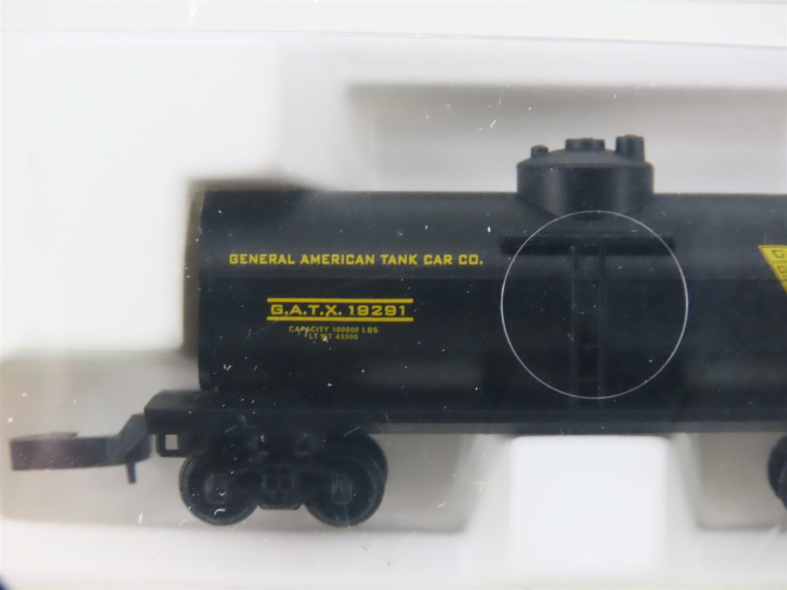Z Scale Micro-Trains MTL 14404 GATX General American Single Dome Tank Car #19291