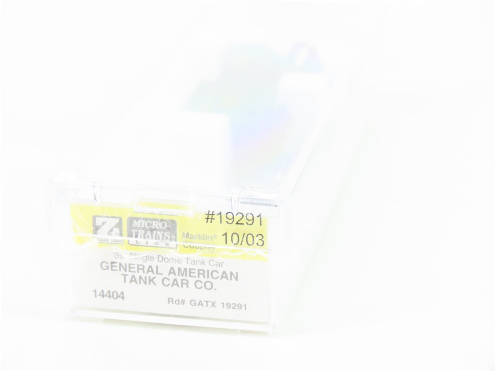 Z Scale Micro-Trains MTL 14404 GATX General American Single Dome Tank Car #19291