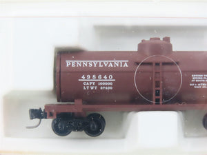 Z Scale Micro-Trains MTL 14401-2 PRR Pennsylvania Single Dome Tank Car #498640