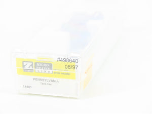 Z Scale Micro-Trains MTL 14401 PRR Pennsylvania Single Dome Tank Car #498640