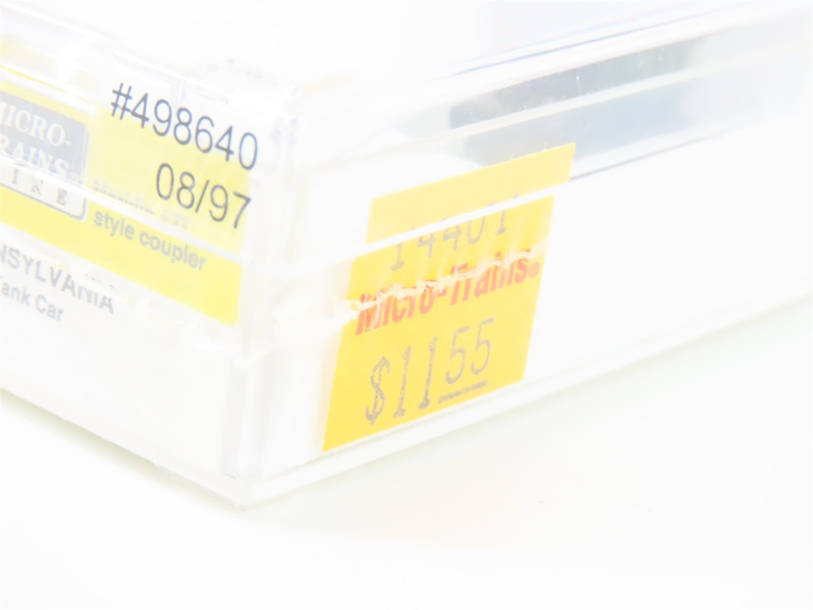 Z Scale Micro-Trains MTL 14401 PRR Pennsylvania Single Dome Tank Car #498640