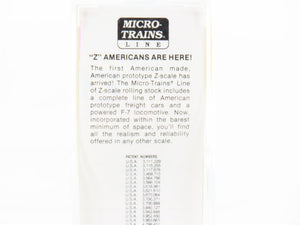 Z Scale Micro-Trains MTL 14401-2 PRR Pennsylvania Single Dome Tank Car #498648