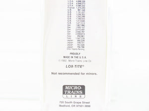 Z Scale Micro-Trains MTL 14401-2 PRR Pennsylvania Single Dome Tank Car #498648