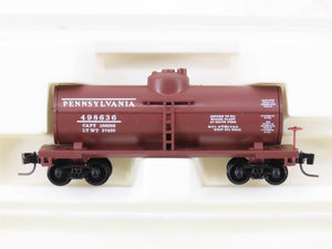 Z Kadee Micro-Trains MTL 14401-2 PRR Pennsylvania Single Dome Tank Car #498636