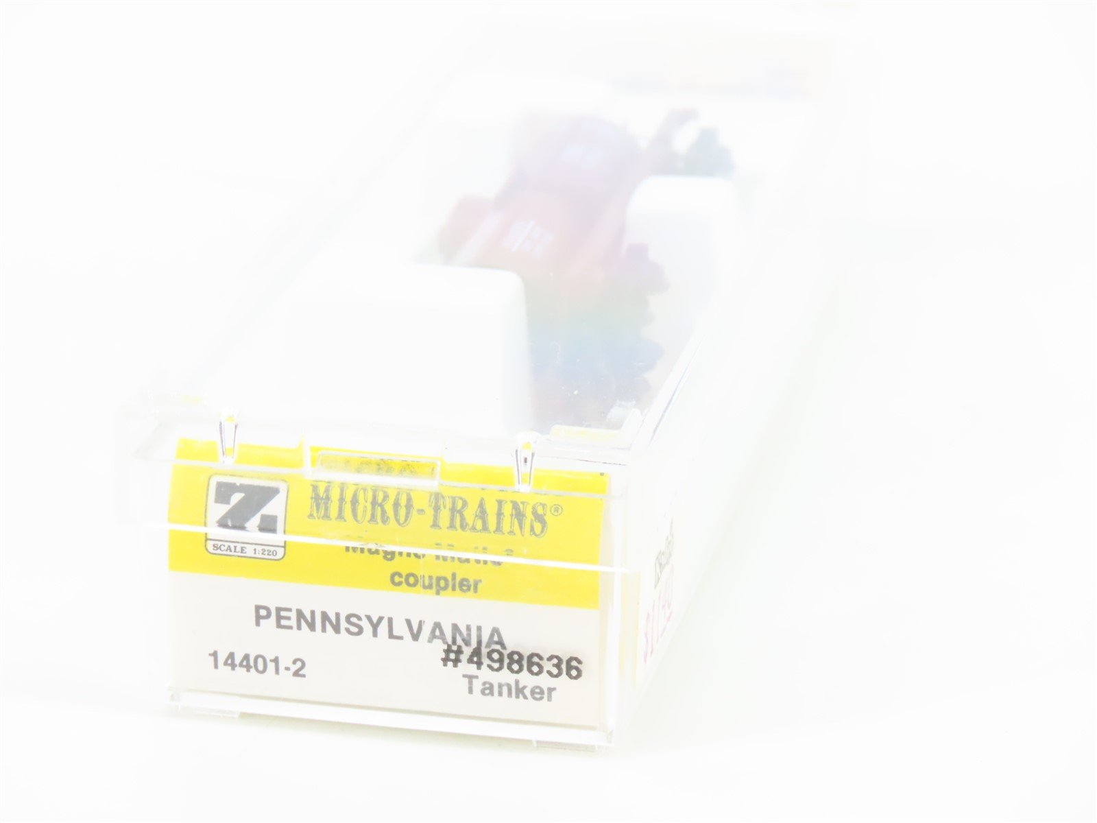 Z Kadee Micro-Trains MTL 14401-2 PRR Pennsylvania Single Dome Tank Car #498636