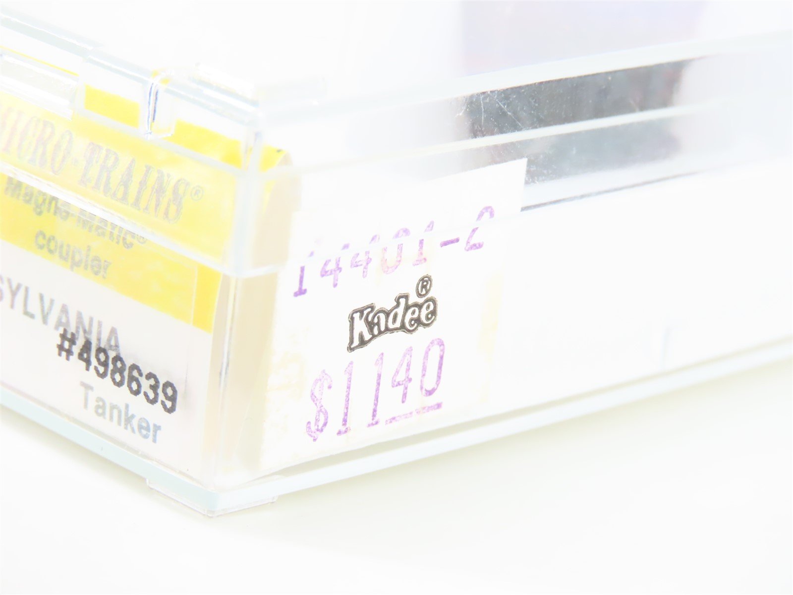 Z Kadee Micro-Trains MTL 14401-2 PRR Pennsylvania Single Dome Tank Car #498639