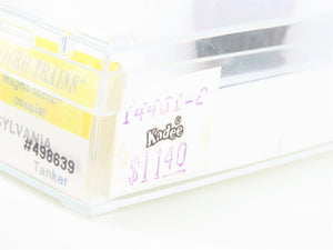 Z Kadee Micro-Trains MTL 14401-2 PRR Pennsylvania Single Dome Tank Car #498639