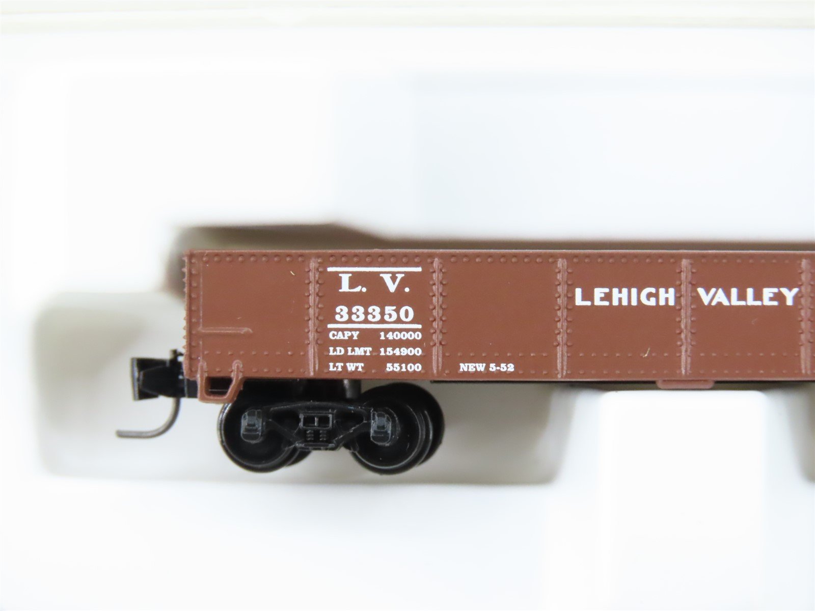 Z Scale Micro-Trains MTL 14311-2 LV Lehigh Valley Gondola #33350