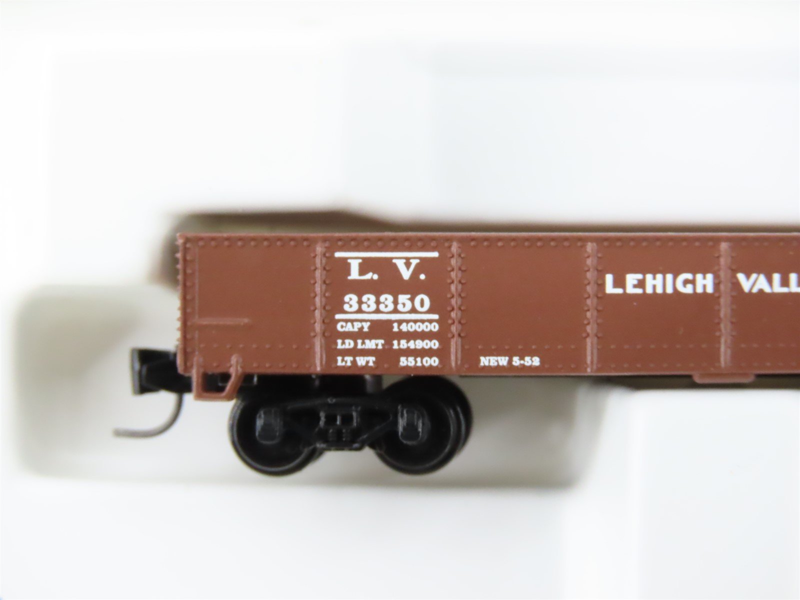 Z Scale Micro-Trains MTL 14311-2 LV Lehigh Valley Gondola #33350