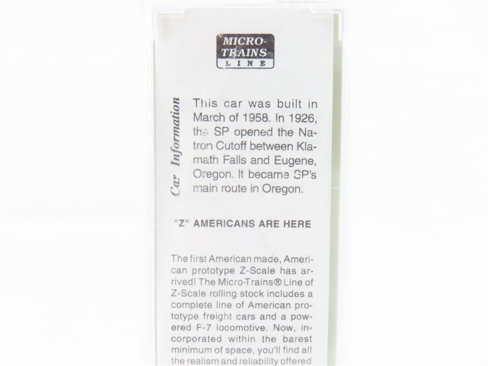 Z Scale Micro-Trains MTL 14310-2 SP Southern Pacific Gondola #367149