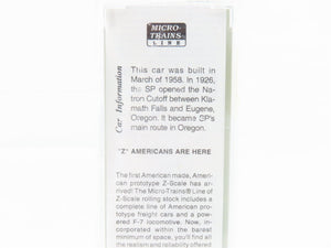 Z Scale Micro-Trains MTL 14310-2 SP Southern Pacific Gondola #367149