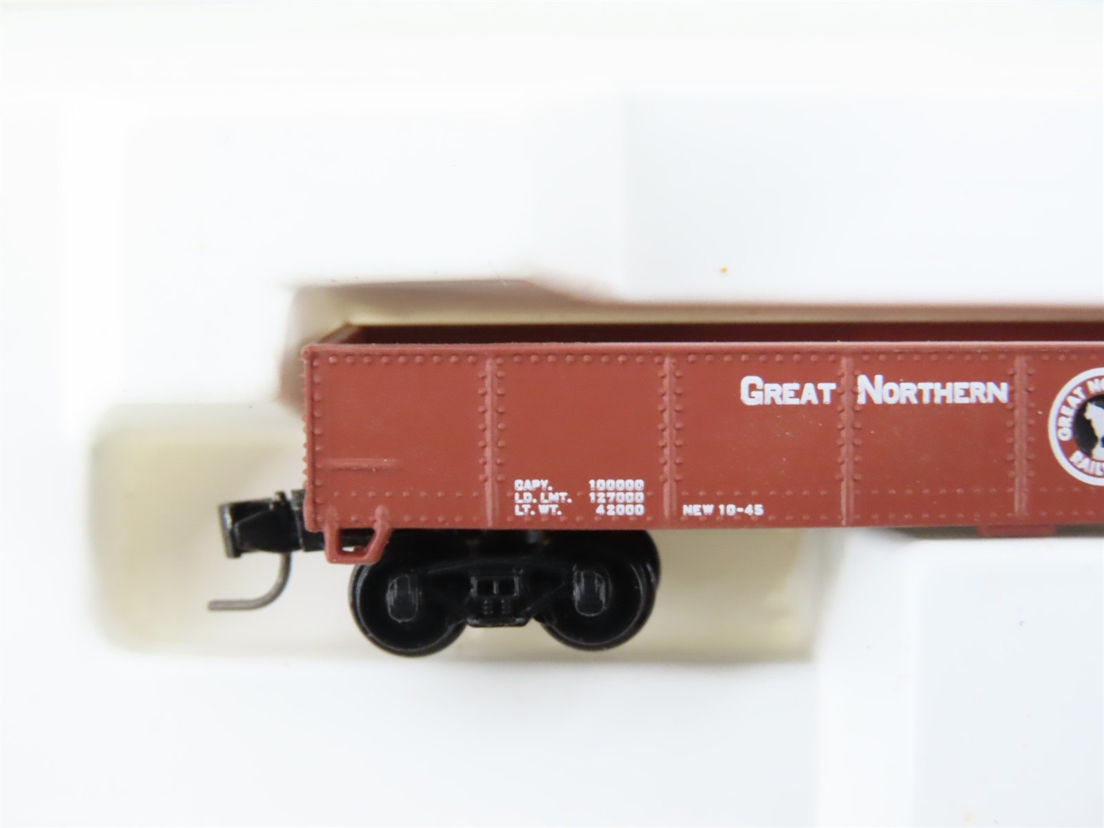 Z Scale Kadee Micro-Trains MTL 14306-2 GN Great Northern Gondola #75420
