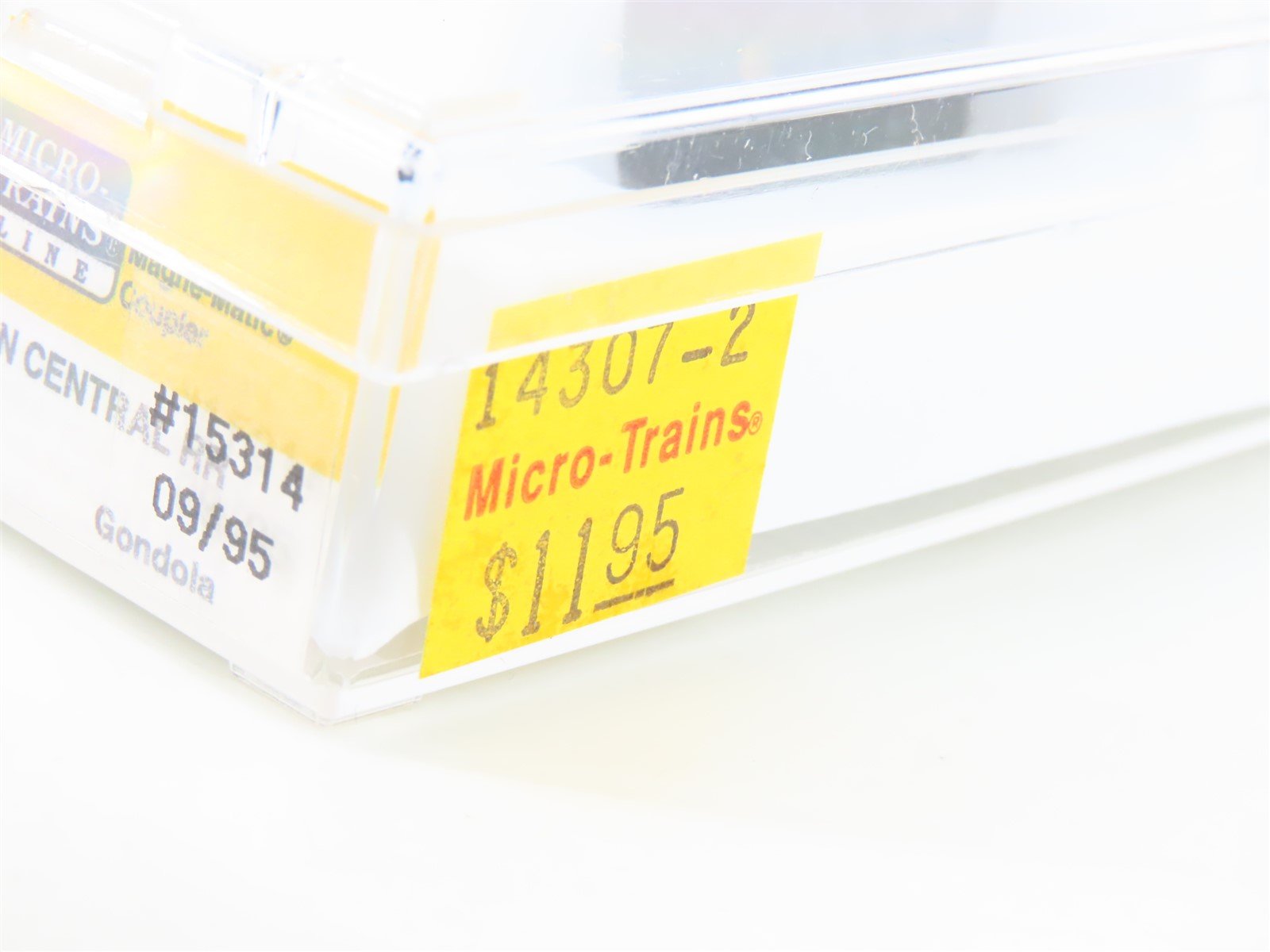 Z Scale Micro-Trains MTL 14307-2 MCRR NYC Michigan Central Gondola #15314