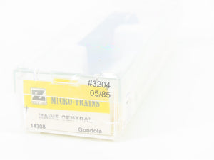 Z Scale Kadee Micro-Trains MTL 14308 MEC Pine Tree Route Gondola #3204