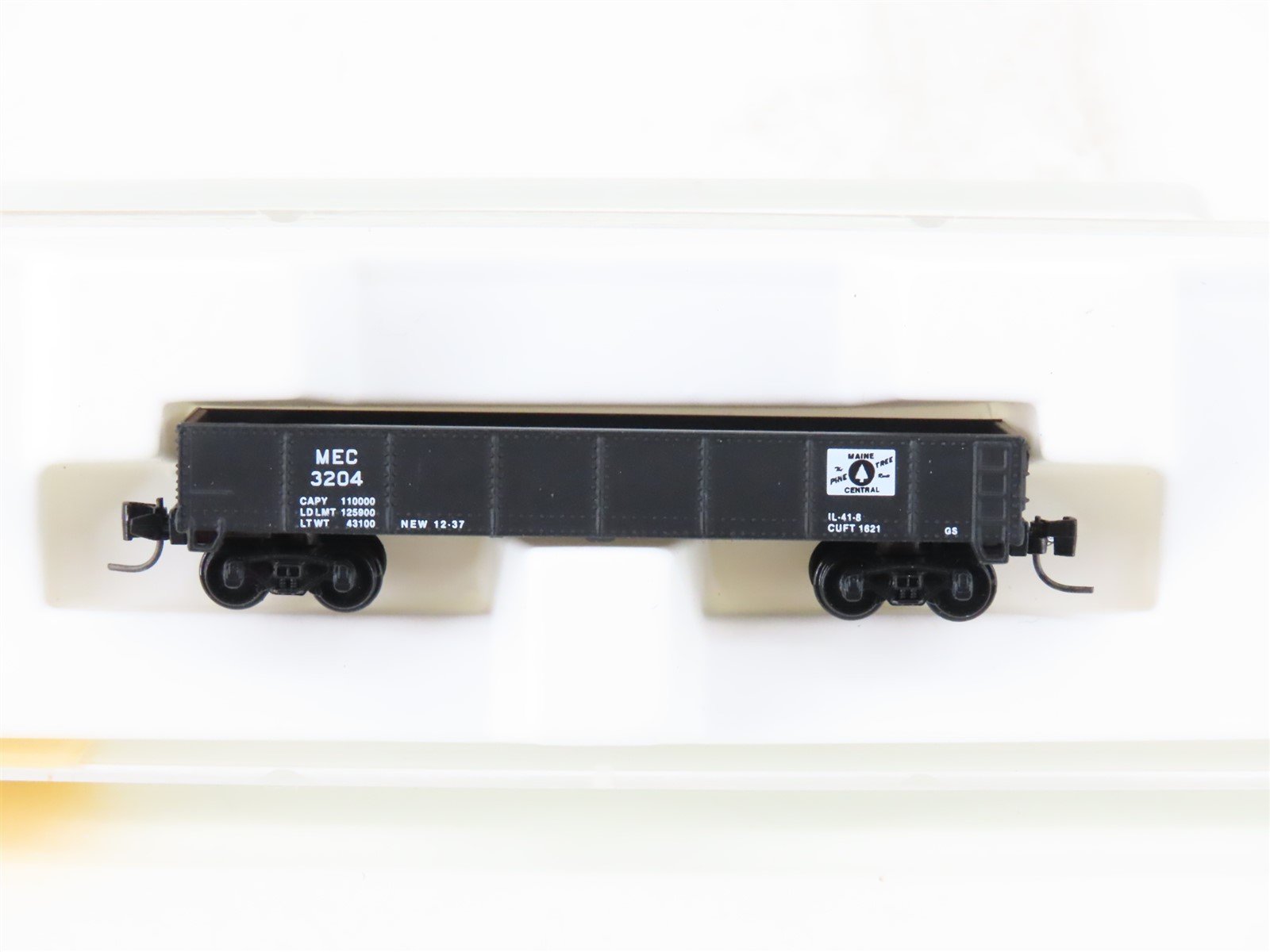 Z Scale Micro-Trains MTL 14308-2 MEC Maine Central Pine Tree Route Gondola #3204