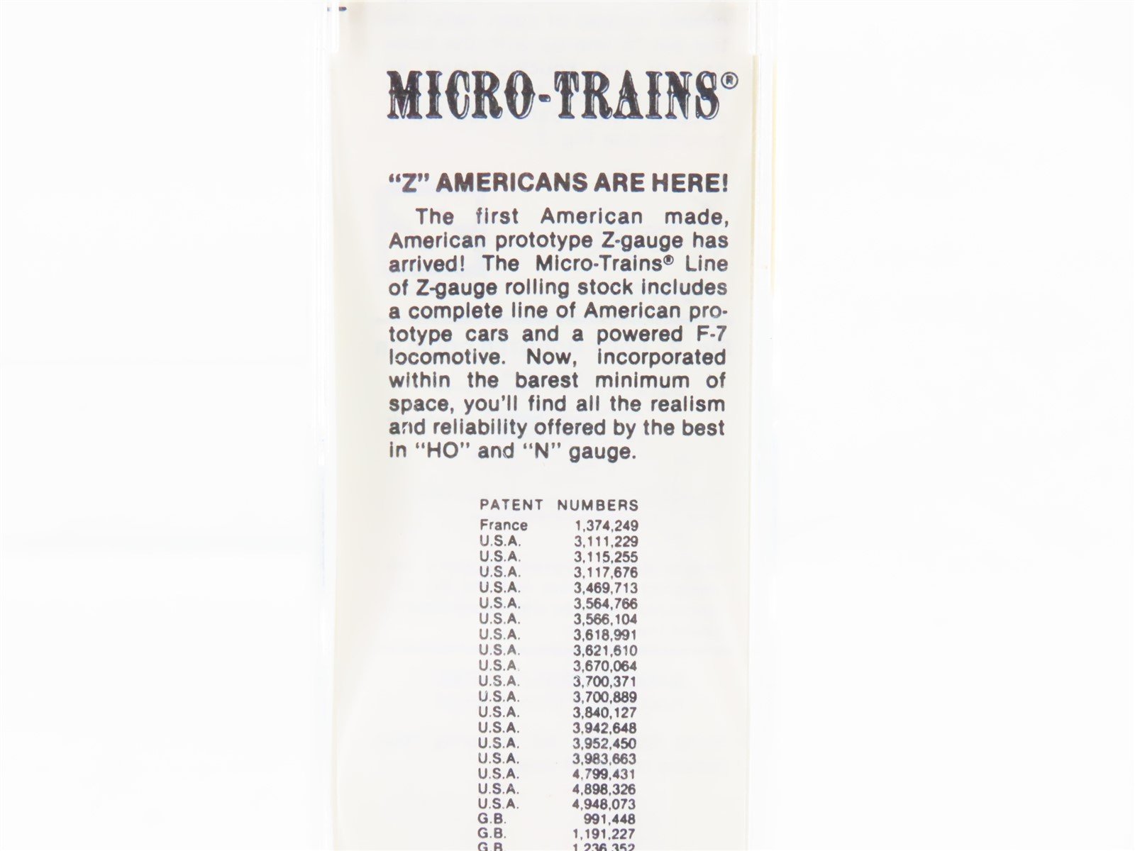 Z Scale Micro-Trains MTL 14308-2 MEC Maine Central Pine Tree Route Gondola #3204