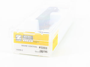 Z Scale Micro-Trains MTL 14308-2 MEC Maine Central Pine Tree Route Gondola #3203