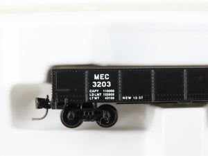 Z Scale Micro-Trains MTL 14308-2 MEC Maine Central Pine Tree Route Gondola #3203
