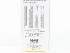 Z Scale Micro-Trains MTL 14308-2 MEC Maine Central Pine Tree Route Gondola #3203