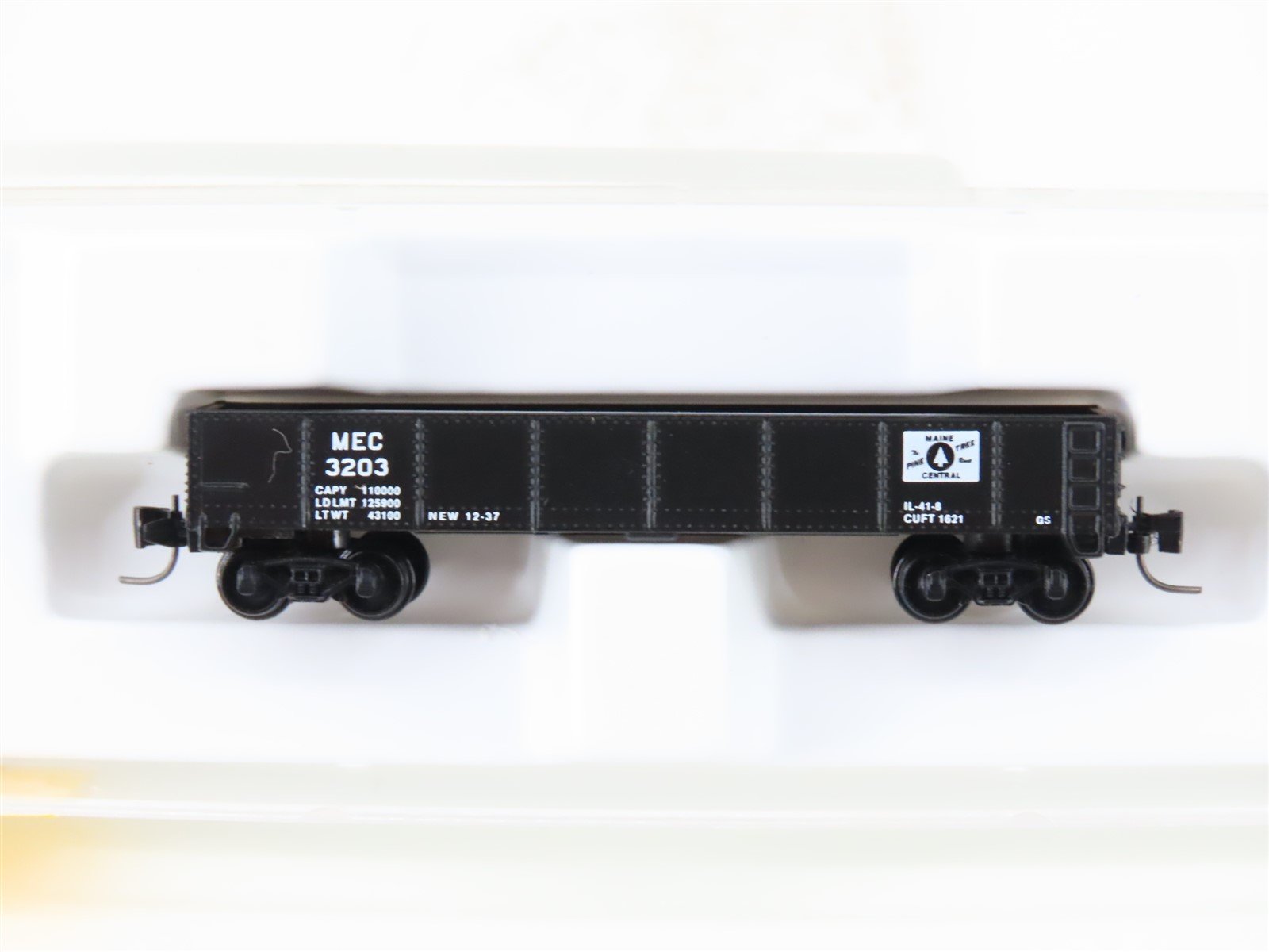 Z Scale Micro-Trains MTL 14308-2 MEC Maine Central Pine Tree Route Gondola #3203