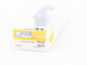 Z Scale Micro-Trains MTL 14308-2 MEC Maine Central Pine Tree Route Gondola #3203