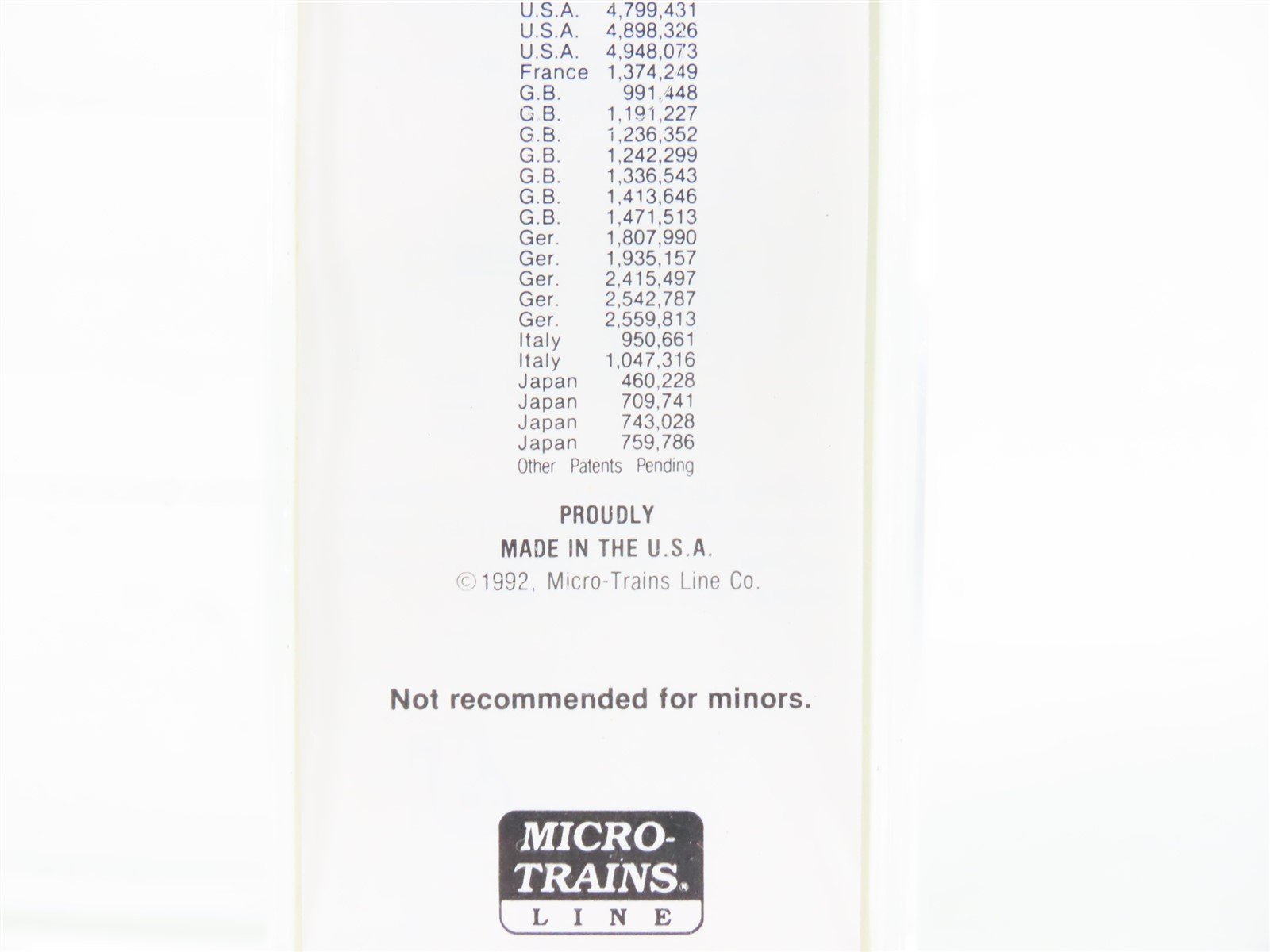 Z Scale Micro-Trains MTL 14709-2 WP Western Pacific Caboose #784