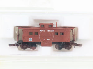 Z Scale Micro-Trains MTL 14704 RI Rock Island Caboose #17604