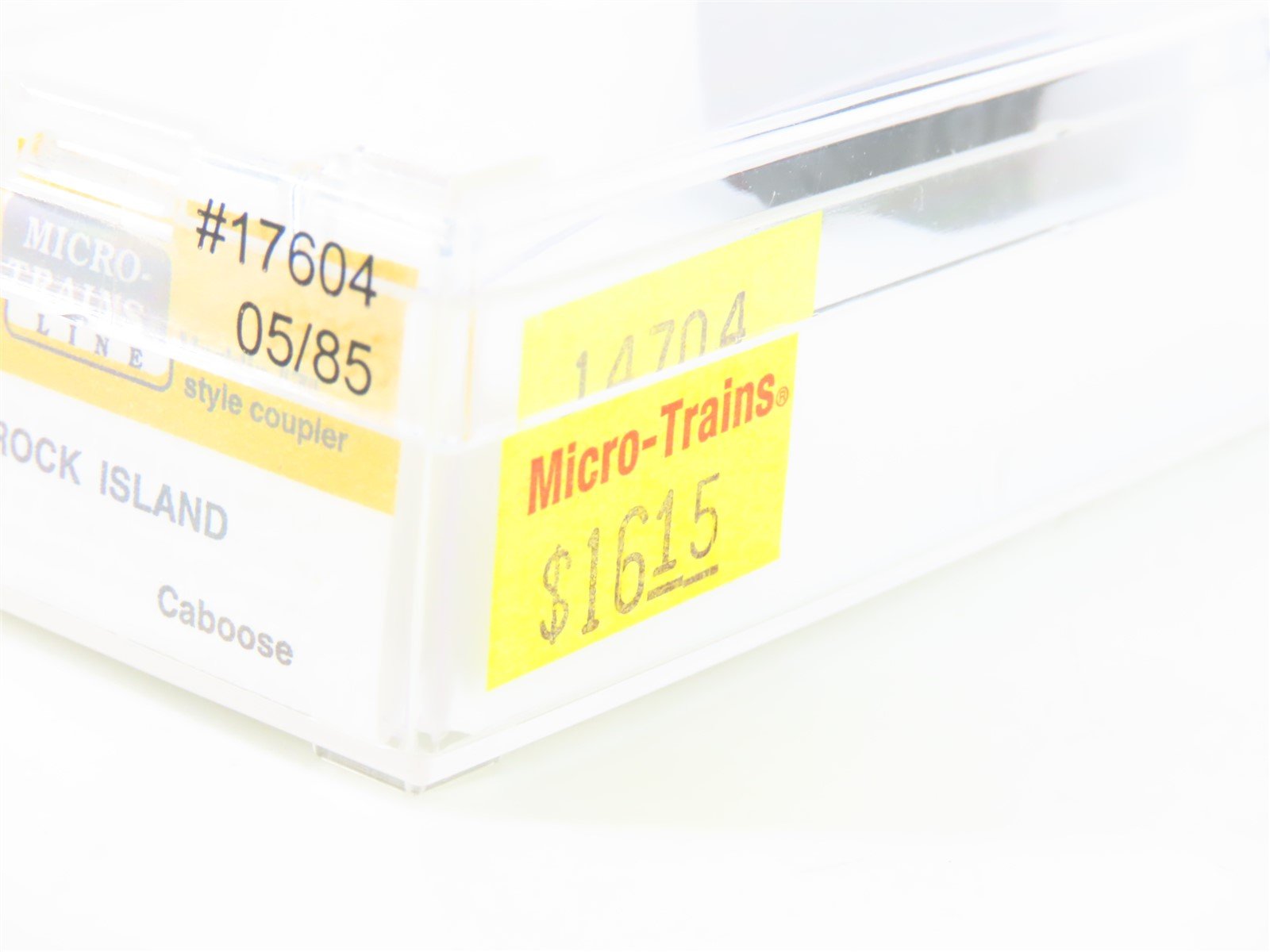 Z Scale Micro-Trains MTL 14704 RI Rock Island Caboose #17604