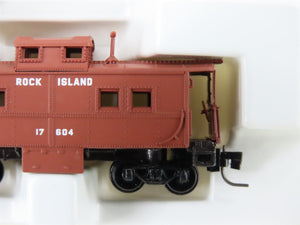 Z Scale Kadee Micro-Trains MTL 14704-2 RI Rock Island Caboose #17604