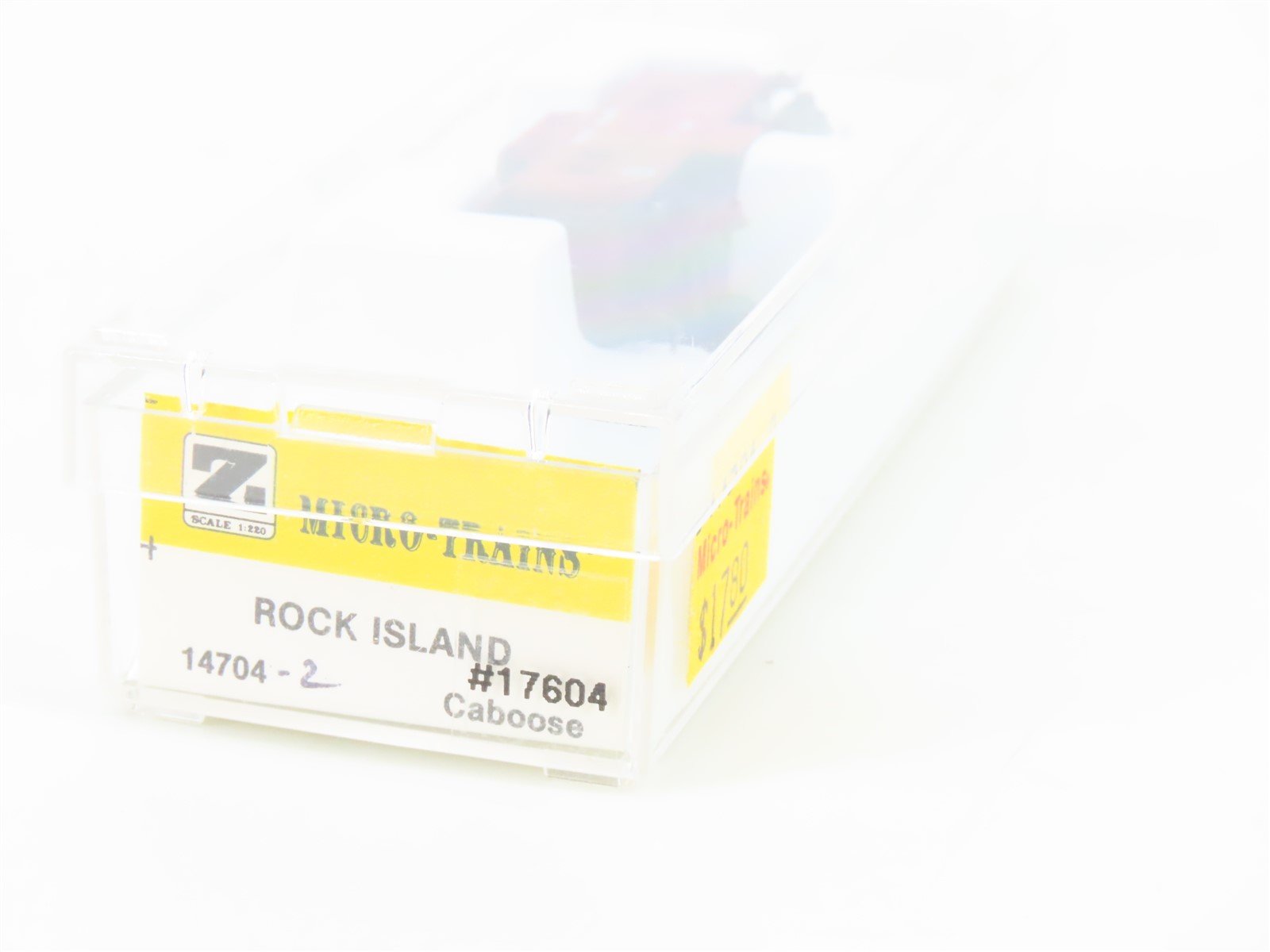 Z Scale Kadee Micro-Trains MTL 14704-2 RI Rock Island Caboose #17604