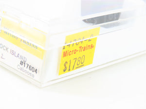 Z Scale Kadee Micro-Trains MTL 14704-2 RI Rock Island Caboose #17604