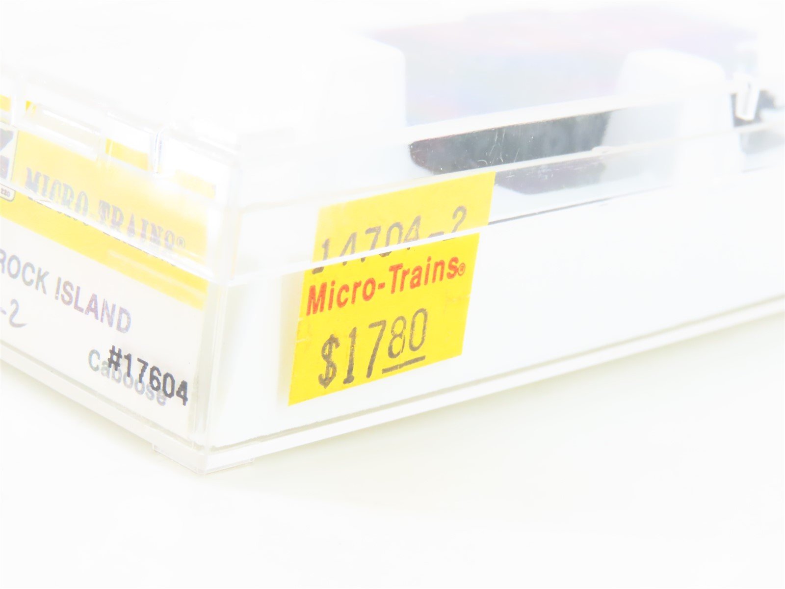 Z Scale Kadee Micro-Trains MTL 14704-2 RI Rock Island Caboose #17604