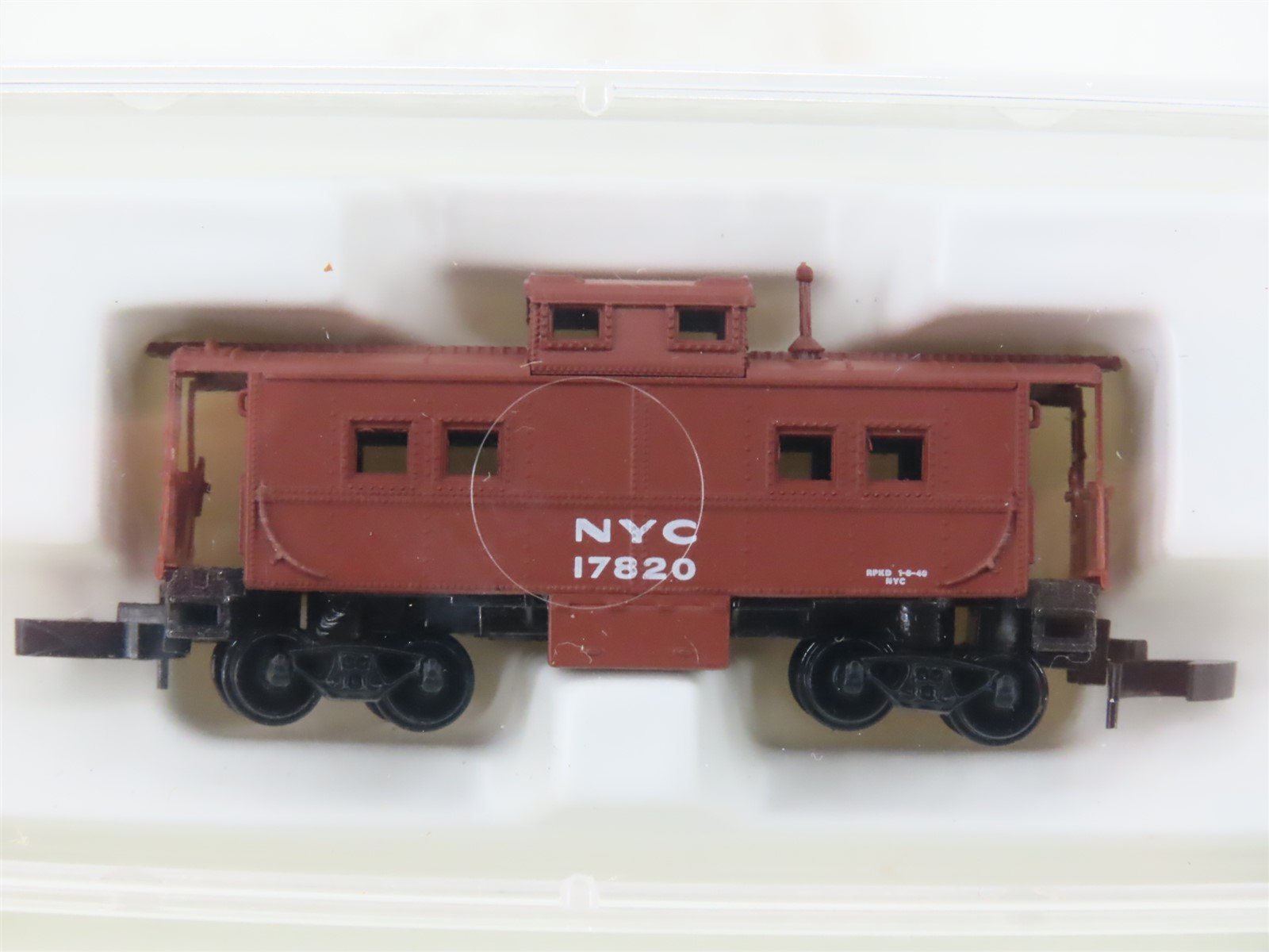 Z Scale Kadee Micro-Trains MTL 14707 NYC New York Central Caboose #17820