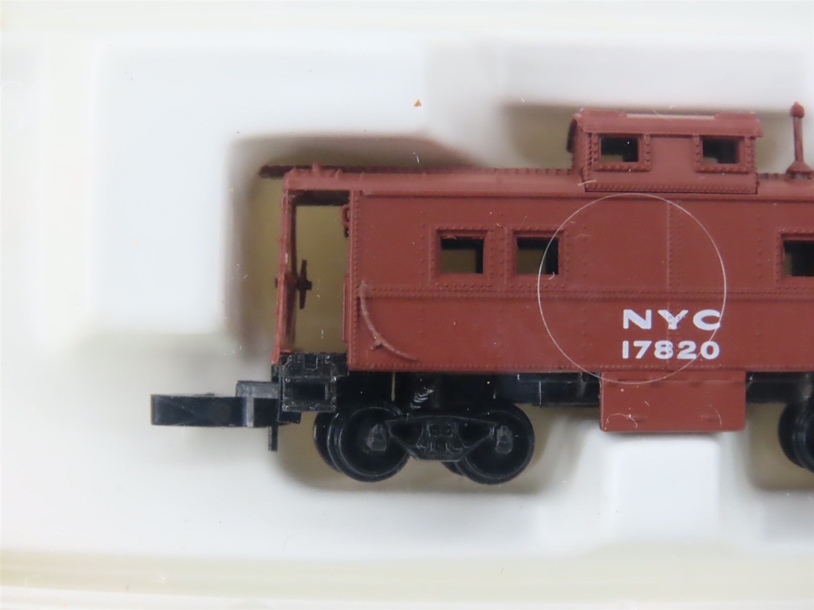 Z Scale Kadee Micro-Trains MTL 14707 NYC New York Central Caboose #17820