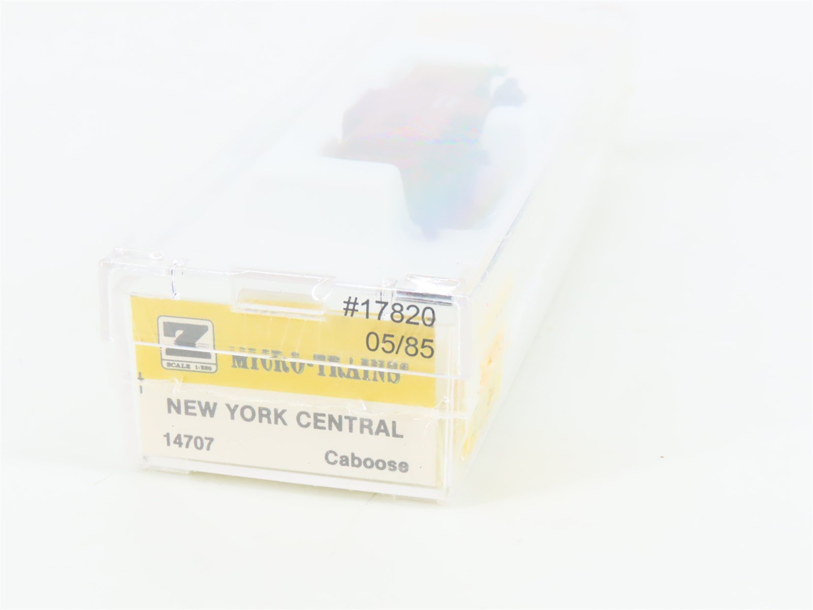 Z Scale Kadee Micro-Trains MTL 14707 NYC New York Central Caboose #17820