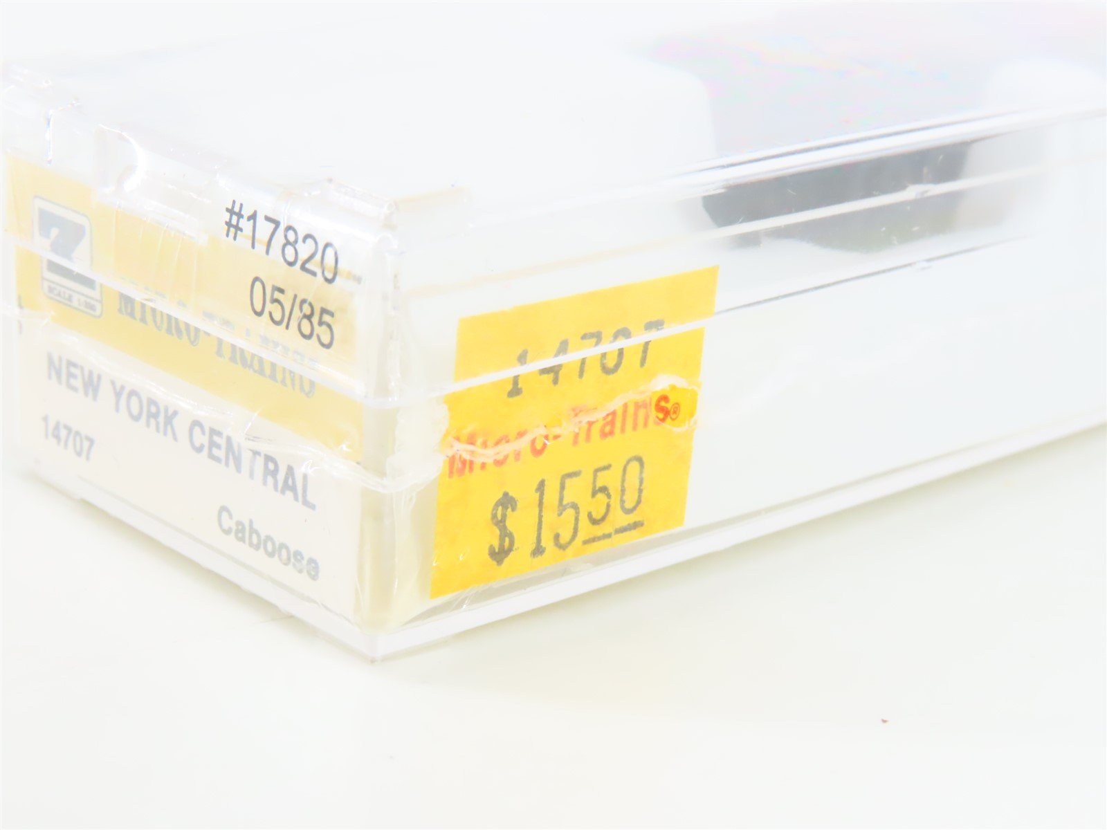 Z Scale Kadee Micro-Trains MTL 14707 NYC New York Central Caboose #17820