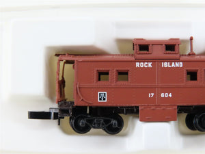 Z Scale Kadee Micro-Trains MTL 14704 RI Rock Island Caboose #17604