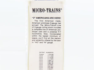 Z Scale Kadee Micro-Trains MTL 14704 RI Rock Island Caboose #17604