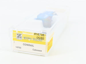 Z Scale Kadee Micro-Trains MTL 14703 CR Conrail Caboose #18738